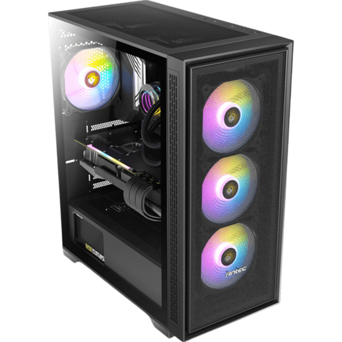 Case Antec AX81 Elite Mid Tower – Ilumina tu PC con ARGB y rinde al máximo nivel 🚀