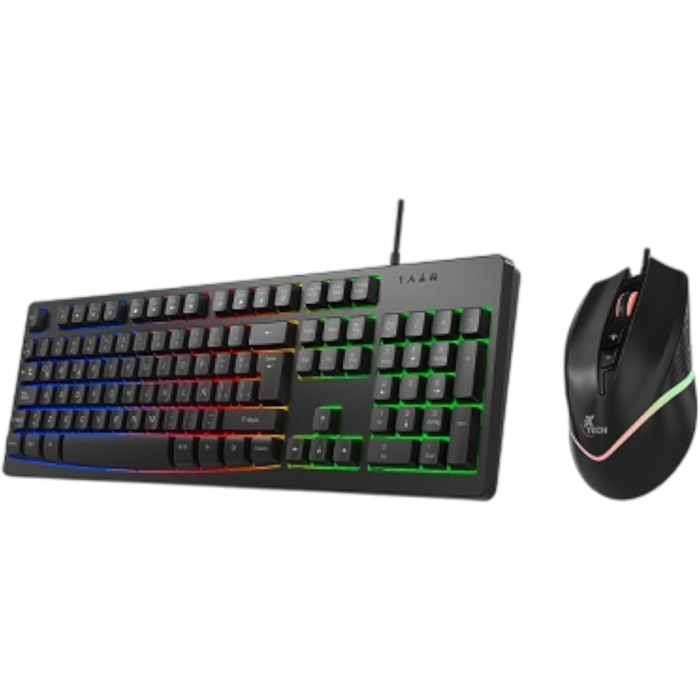 COMBO TECLADO Y MOUSE GAMER XTECH   XTK-535S