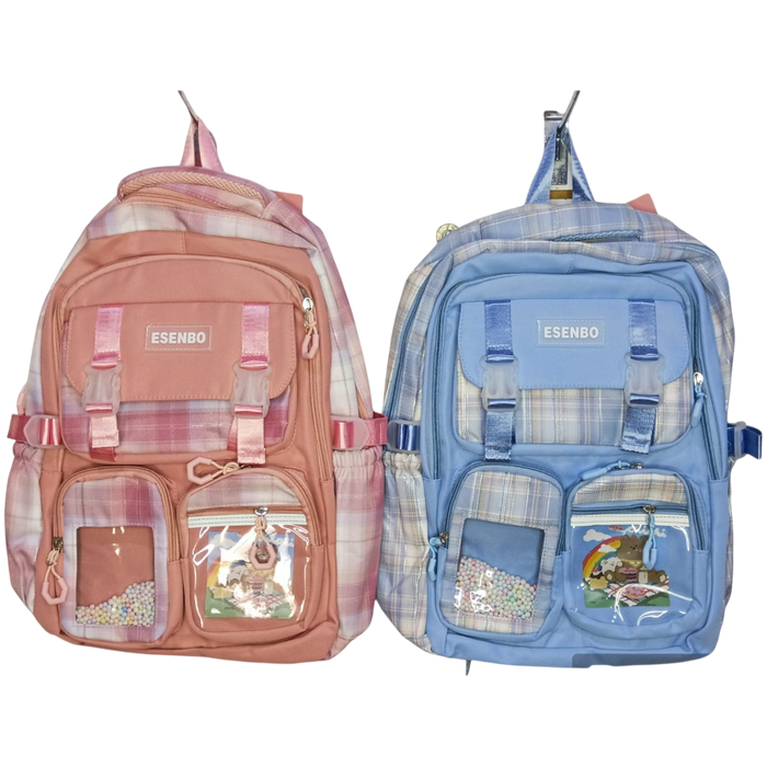 MOCHILA NIÑA ESENBO VARIOS COLORES