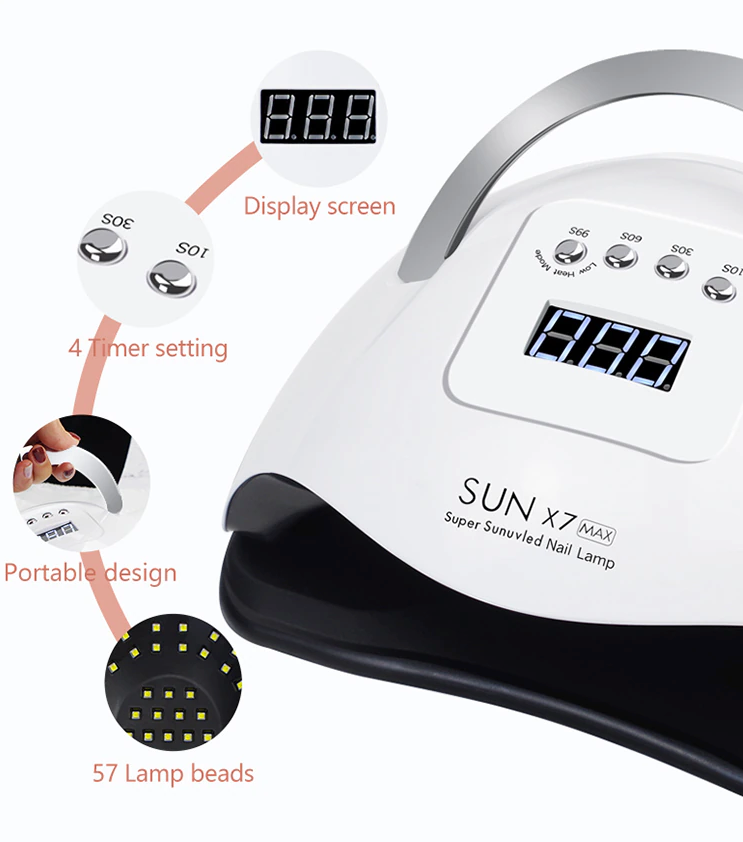 220W LED Nail Dryer & UV Curing Light
