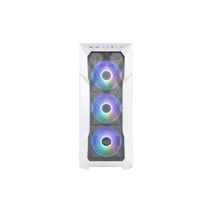 Case Cooler Master TD500 Mesh V2 White – Panel de malla, máximo flujo de aire y refrigeración líquida 🎮🚀