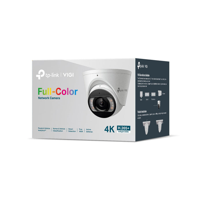 Cámara TP-Link VIGI S485 4K 8MP – Vigilancia total en ultra definición, día y noche 🔒