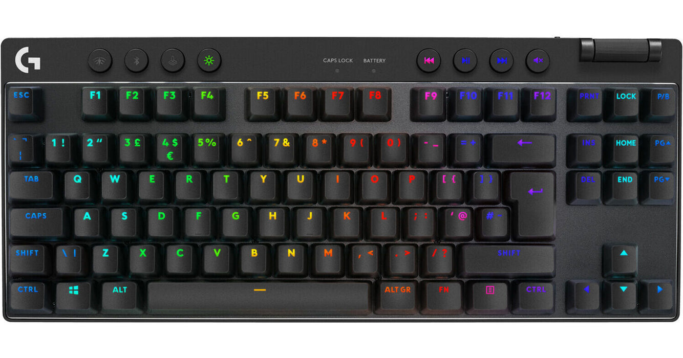 TECLADO MECANICO LOGITECH G PRO X TKL LIGHTSPEED GAMING MECHANICAL